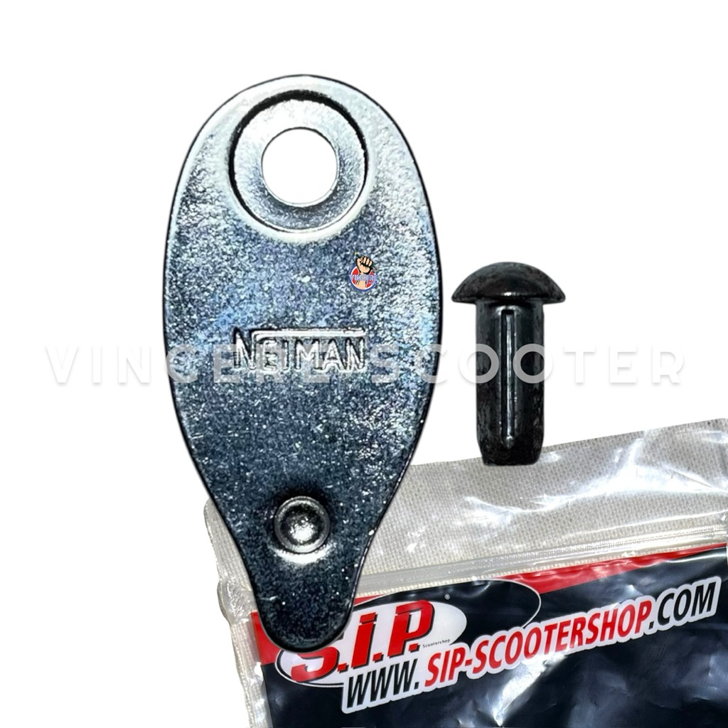 Neiman SIP Vespa Super Sprint Veloce Bagol ฝาครอบล็อคแฮนด์ Leaf