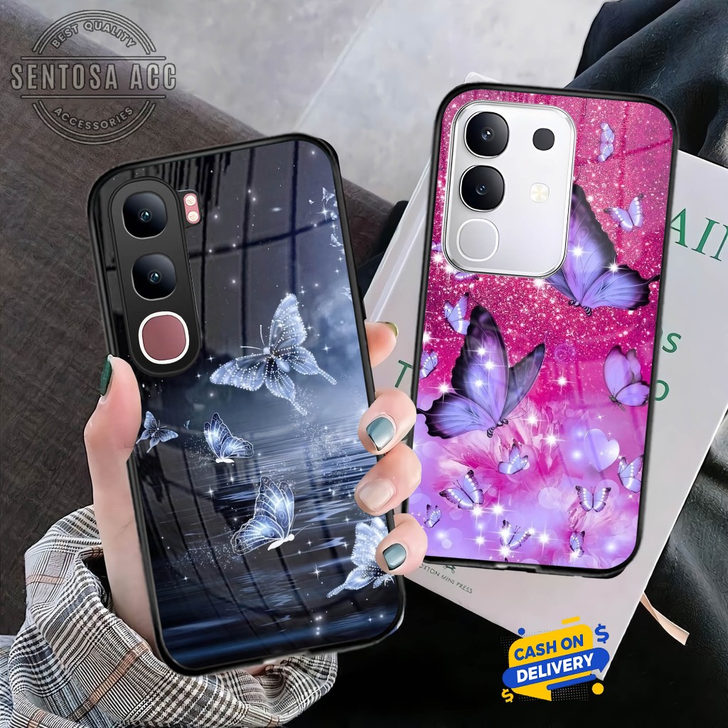 HP Sentosa_case - เคสโทรศัพท์กระจกสําหรับ Vivo Y31 5G, Y31 PRO [S98]