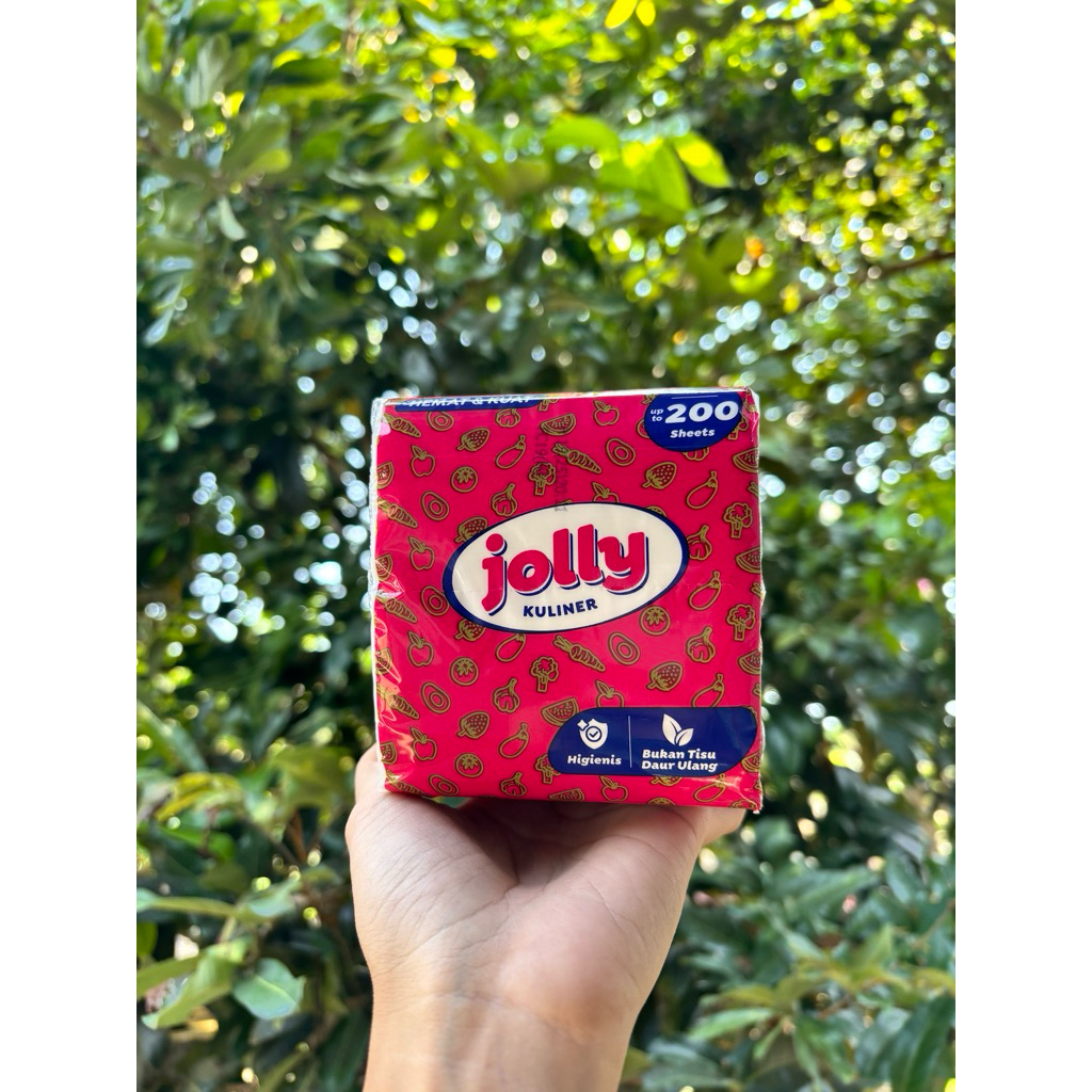 (แพ็ค 3 ชิ้น) ทิชชู่ Jolly Pop up / กระดาษทิชชู่ Culinary