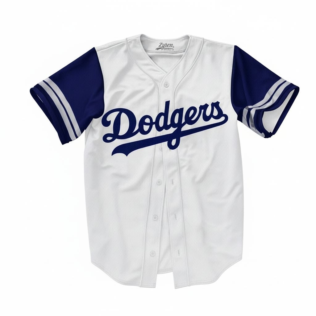 เสื้อเบสบอล Dodgers คุณภาพ