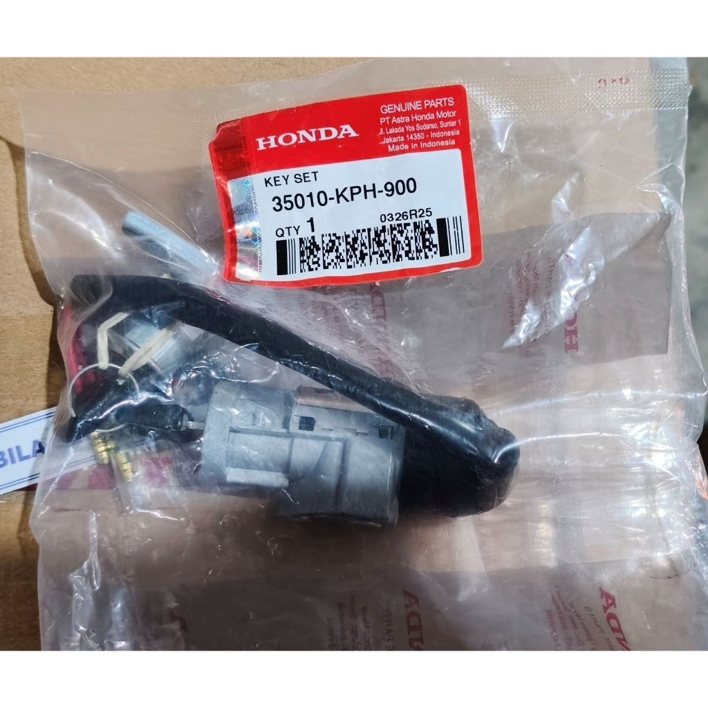 35010KPH900 กุญแจจุดระเบิด (ชุดกุญแจ) Honda Kharisma 35010-KPH-900