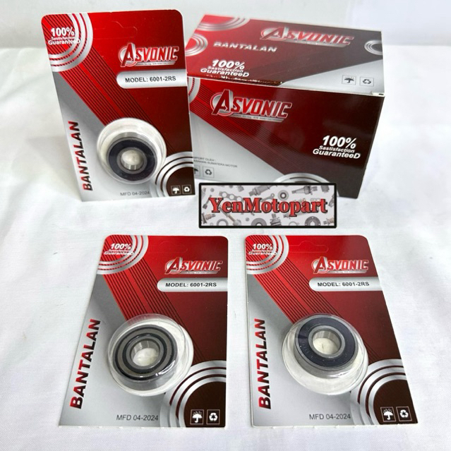 BEARING LAHER 6001-2RS ASNOVIC