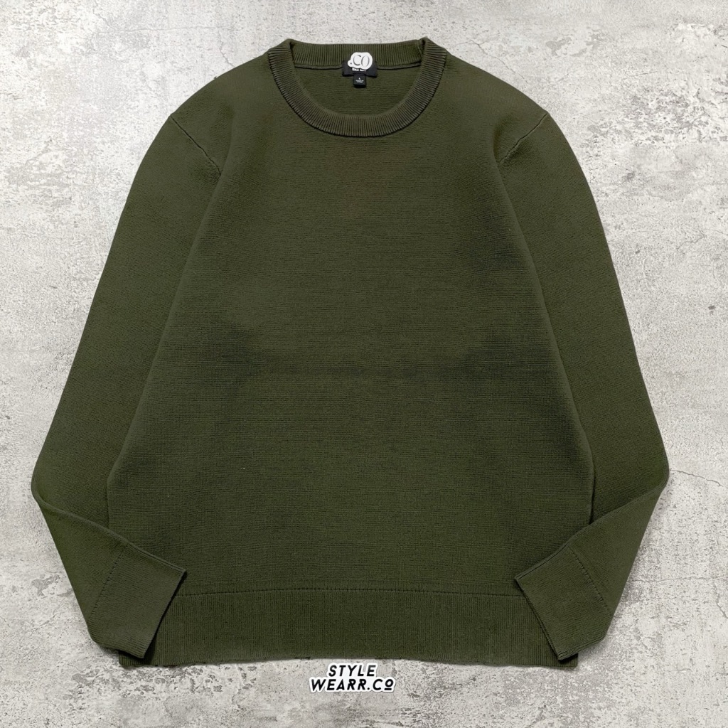 Uniqlo milano green Sweater Shirt - kn4238