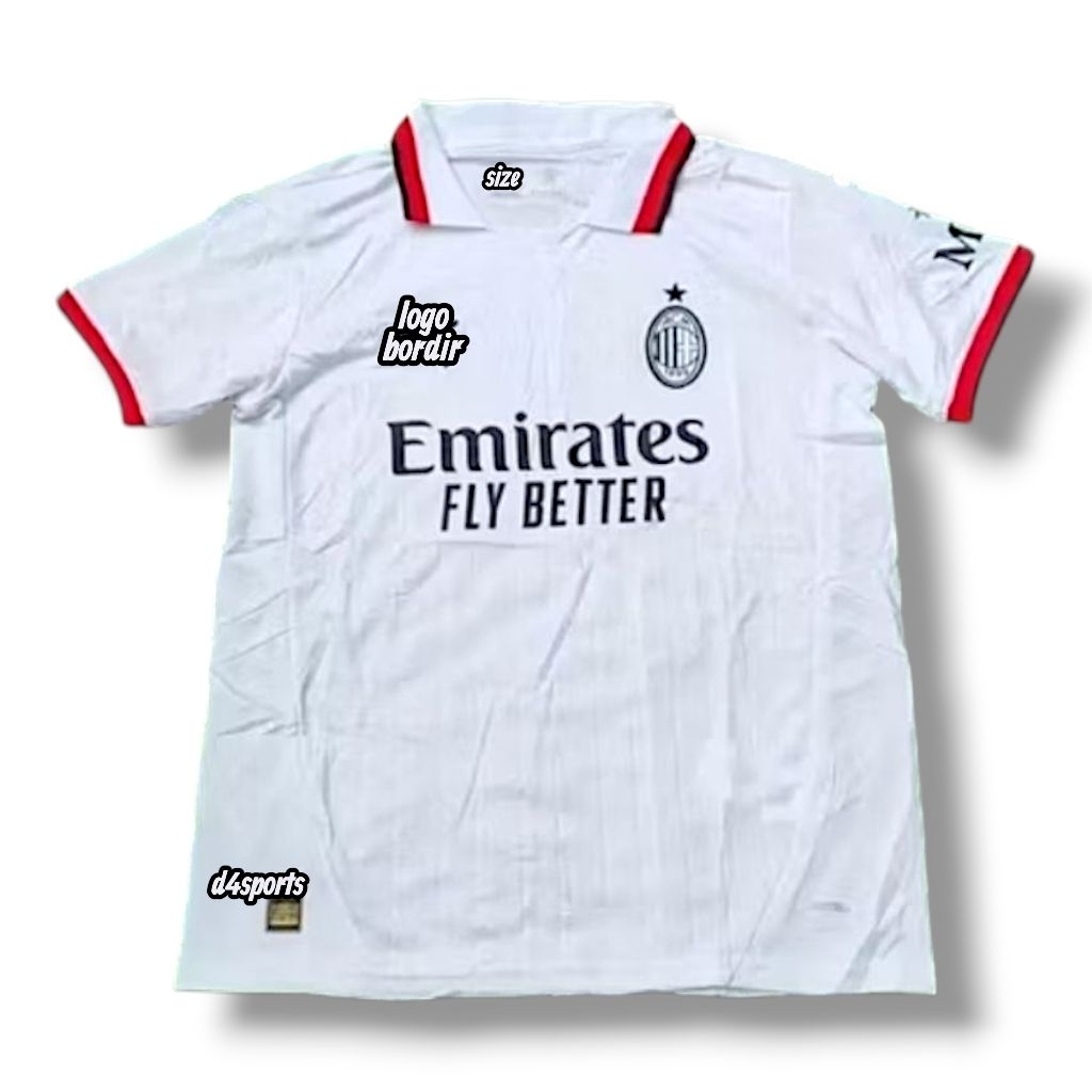 ใหม่ล่าสุด M1L44N AWAY JERSEY 2024/2025 เสื้อฟุตบอลผู้ชาย G0 FUTSAL SHIRT