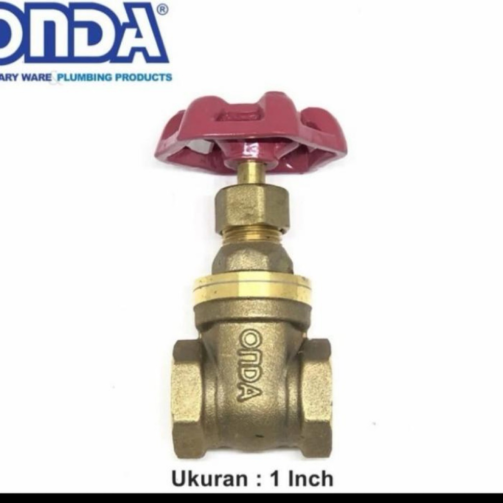 Gate Valve Onda 1" / วาล์วทองเหลือง Onda Brass