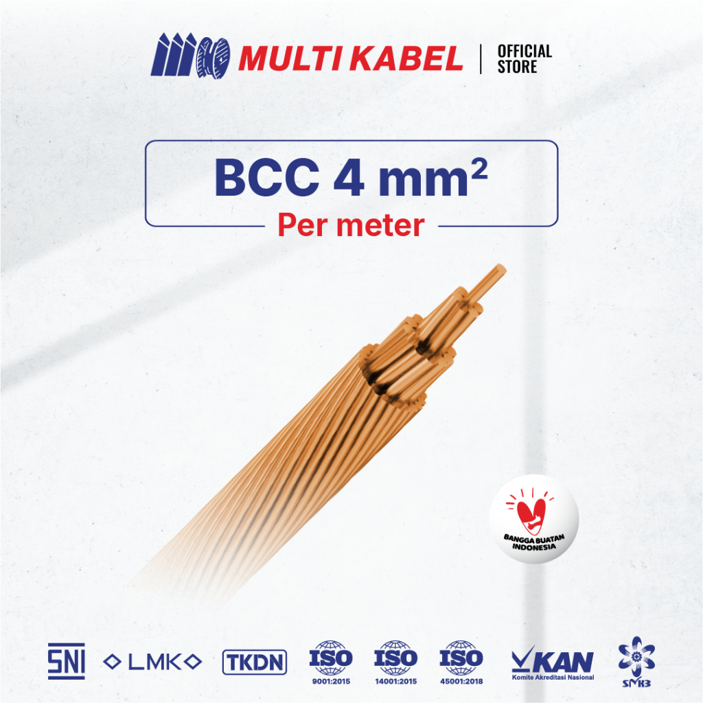 MULTI CABLE-BCC 4 mm2-ต่อเมตร