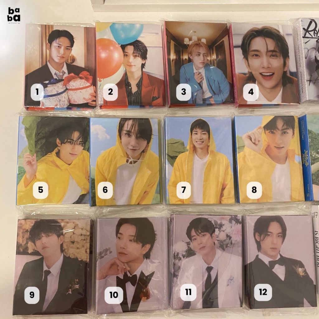 BINDER เท่านั้น - SEVENTEEN OFFICIAL BINDER CARAT VERSION HEAVEN FML SPILLY THE FEELS DAREDEVIL DEAR