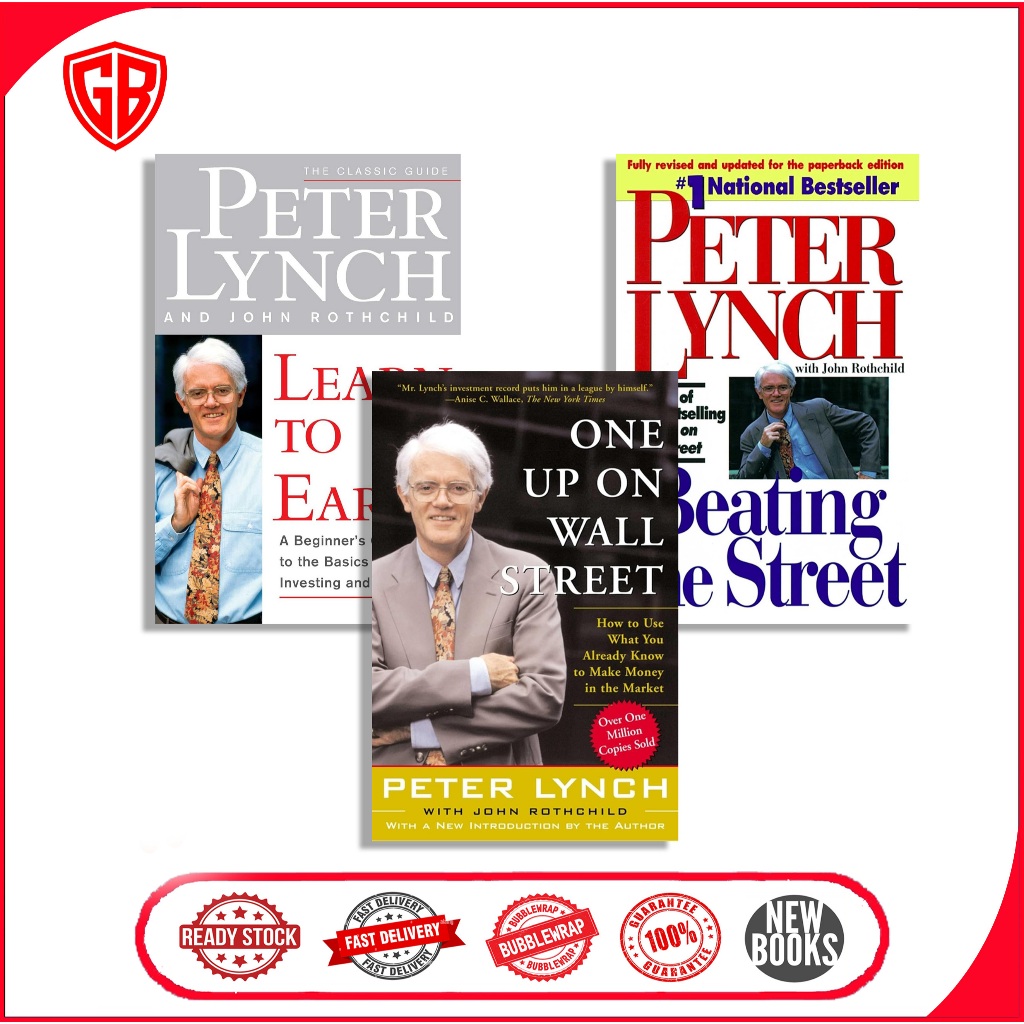 One Up On Wall Street | Beating the Street | Learn to Earn by Peter Lynch (English)
