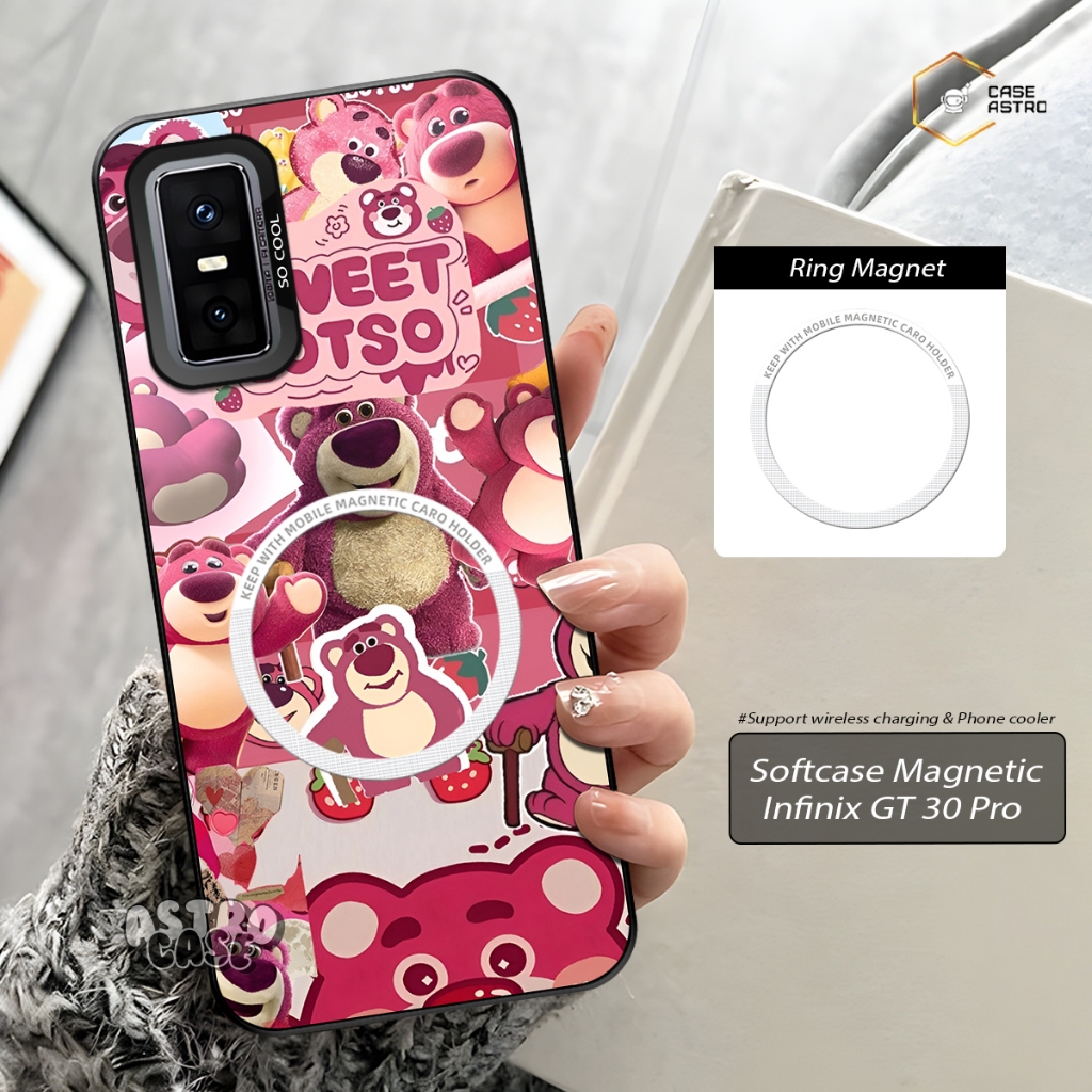 Infinix GT 30 Pro Magnet พร้อม HP ทุกประเภท (Chat Admin) Magsafe Support Phone Cooler Magnetic Casin