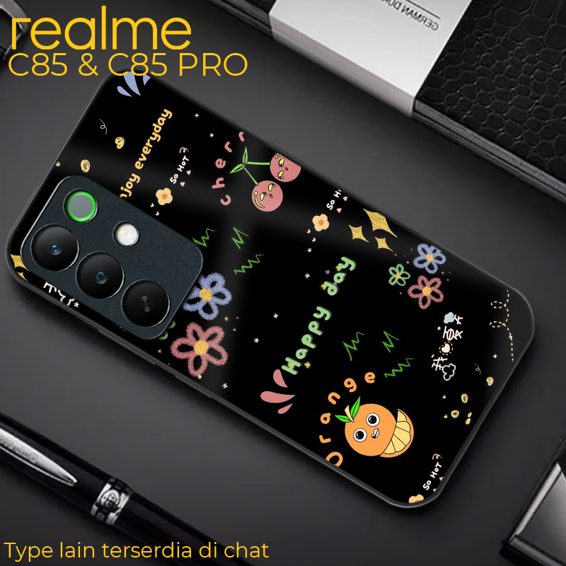 HP เคสโทรศัพท์ Realme C85 / C85 Pro ล่าสุดพร้อมกล้องน่ารักปกป้องลาย {SK412}