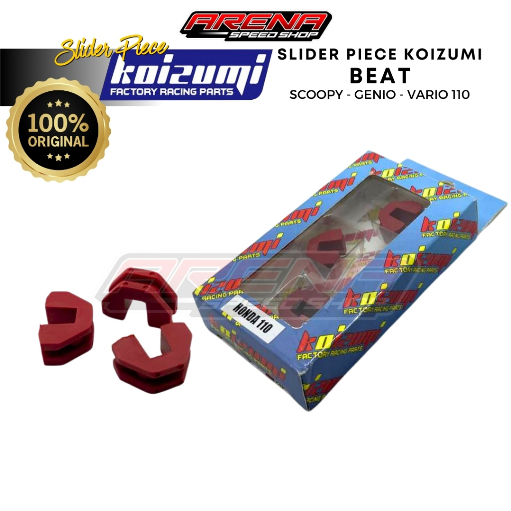 KOIZUMI สไลด์ชิ้น Beat - ชิ้นสไลด์ยาง Beat Scoopy Genio Vario 110 Original Koizumi