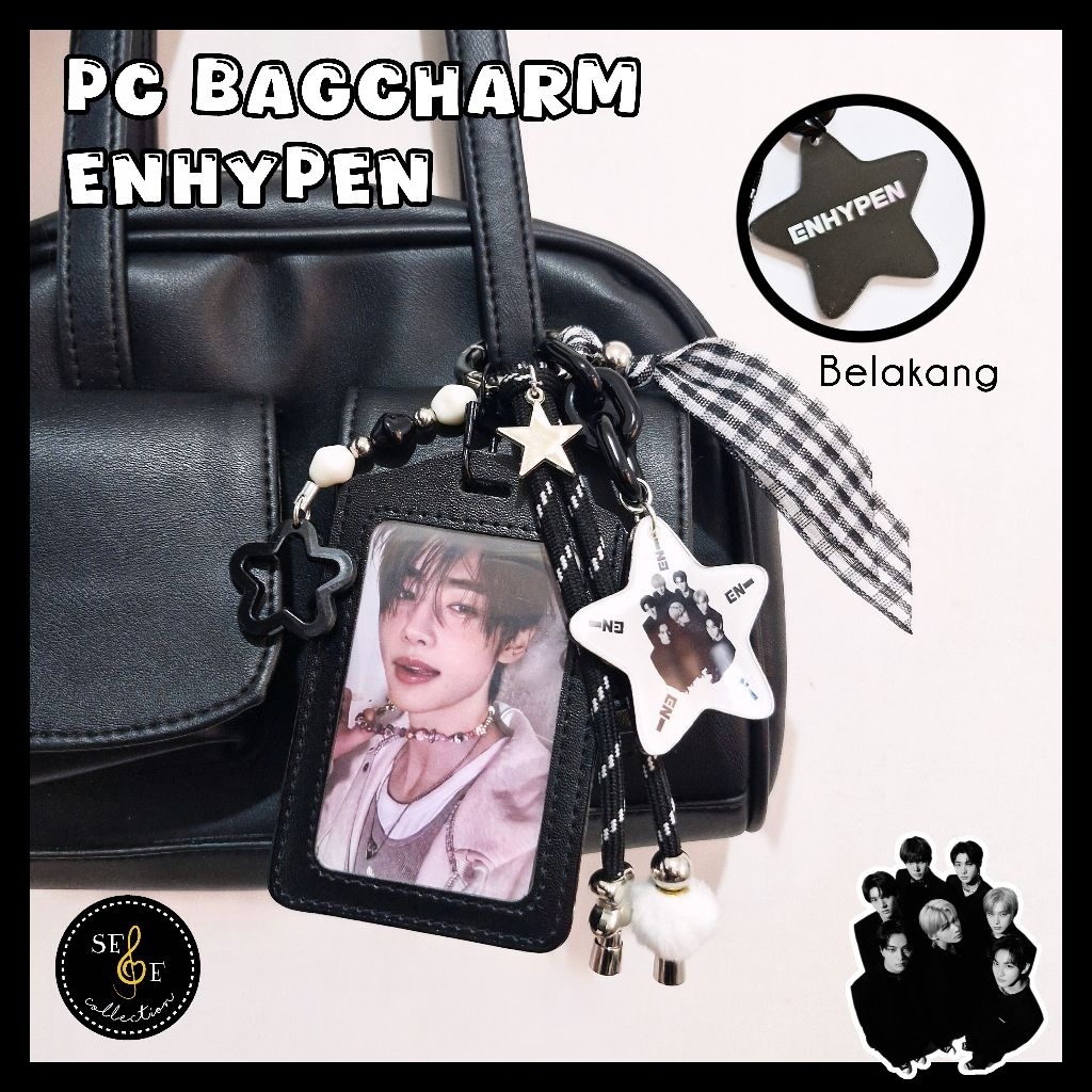 PC Bagcharm ENHYPEN ฟรีโฟโต้การ์ด