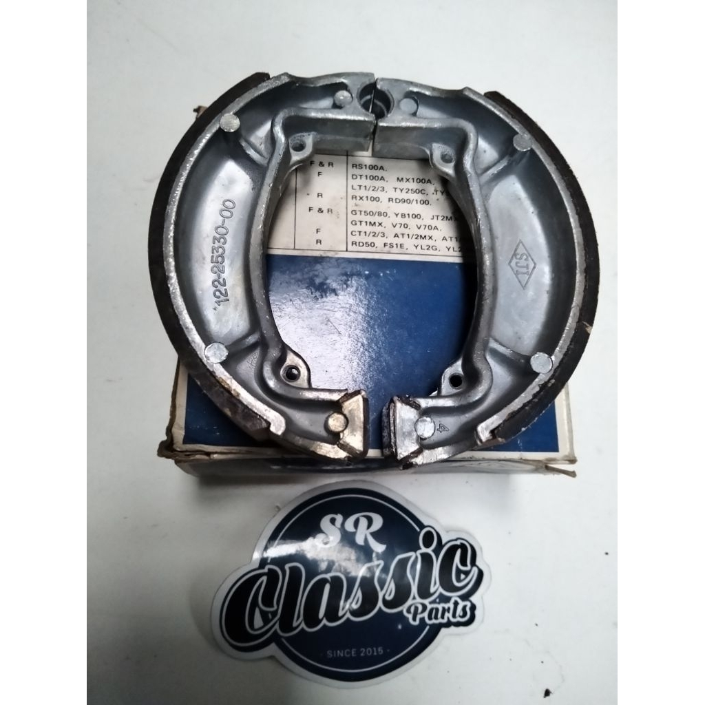ผ้าเบรค gt50 gt80 rd50 FS1E YL2G YL2 SUPER yb100 TY50 TY250C ฯลฯ