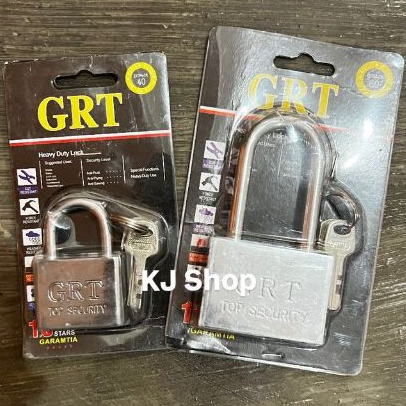 กุญแจโครเมี่ยม GRT – กุญแจล็อคเหล็กขนาด 40 มม. & 60 มม. คอยาว & สั้น