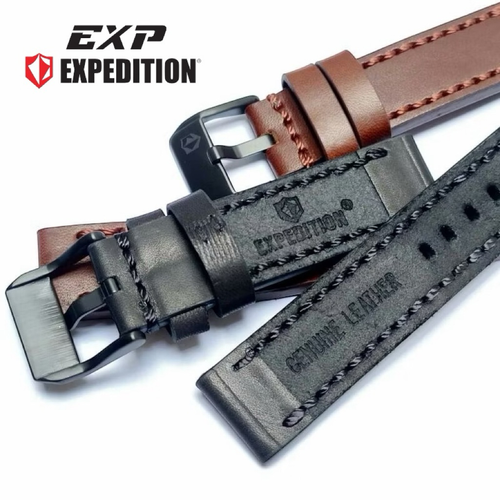 Expedition สายนาฬิกาหนังพรีเมี่ยม Expedition สายนาฬิกาหนัง 24mm