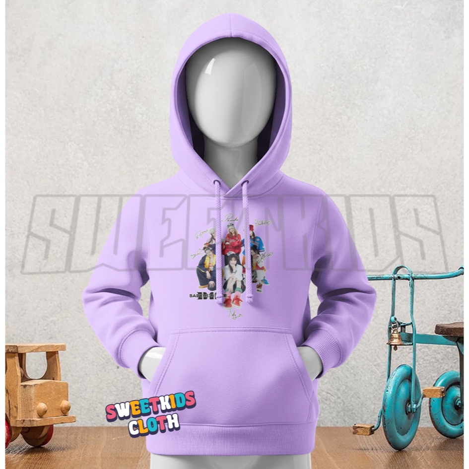Baby Monster Member Photo Kids Hoodie / Baby Monster Photo Member เสื้อแจ็คเก็ตเด็ก