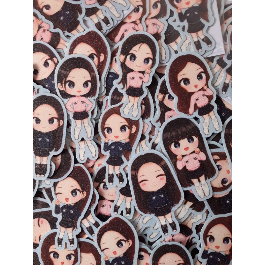 [READY] สติ๊กเกอร์ Hearts2Hearts ไดคัท ชุดแวววาวเคลือบ 8 สมาชิก H2H kpop เกิร์ลกรุ๊ป