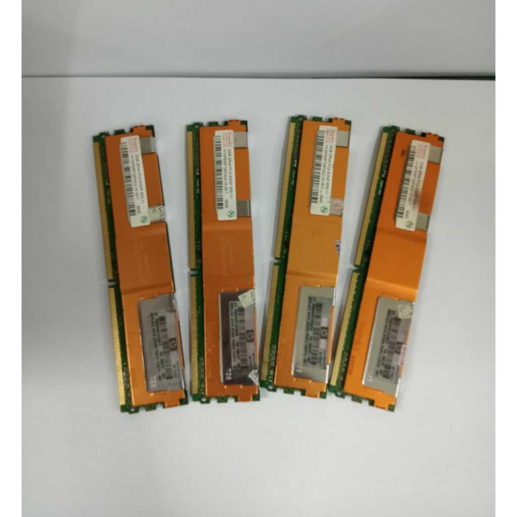Ram หน่วยความจําเซิร์ฟเวอร์ DDR2 2GB PC2-300F 667MHz Pc5300f ECC FB-DIMM Ori HP Proliant G3 G5 HP 39