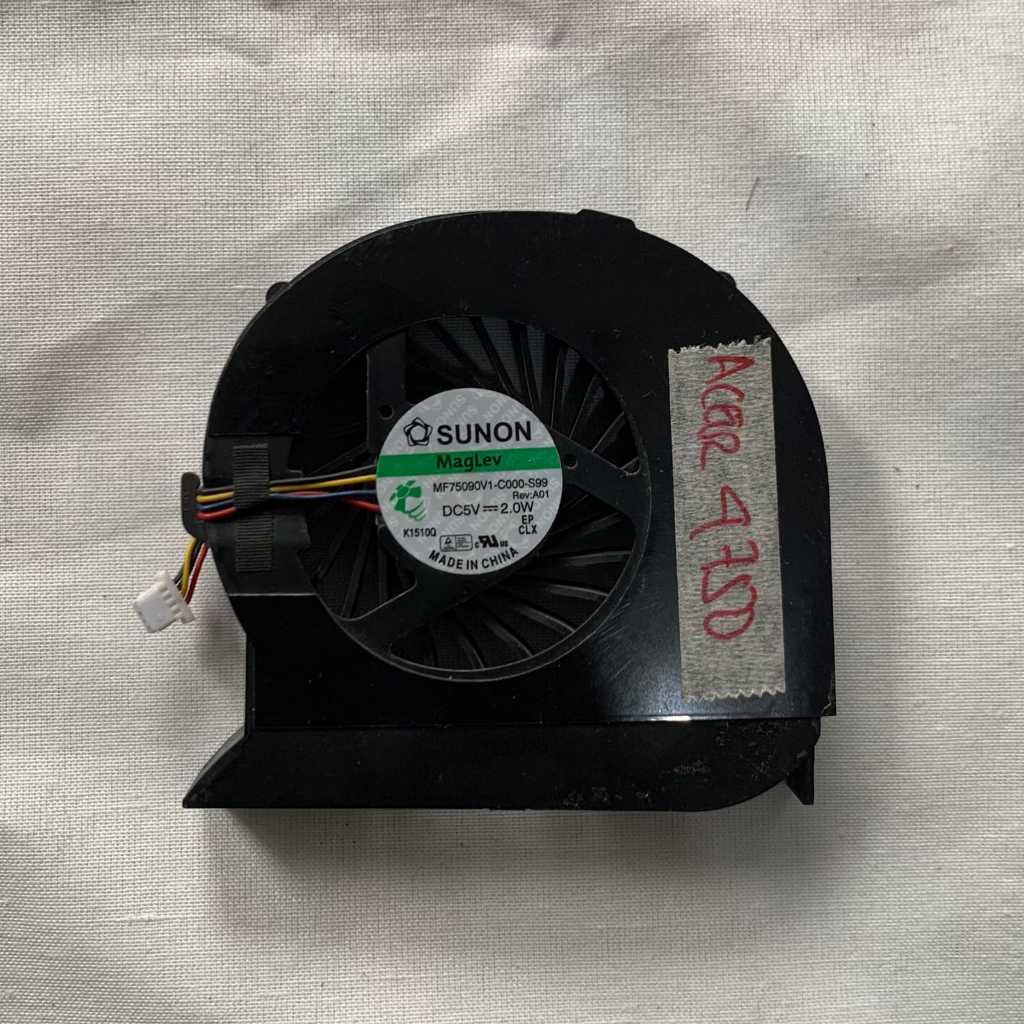 พัดลม ACER ASPIRE 4743 4750 4750G 4752G 4752G 4755G E1-451 4 PIN