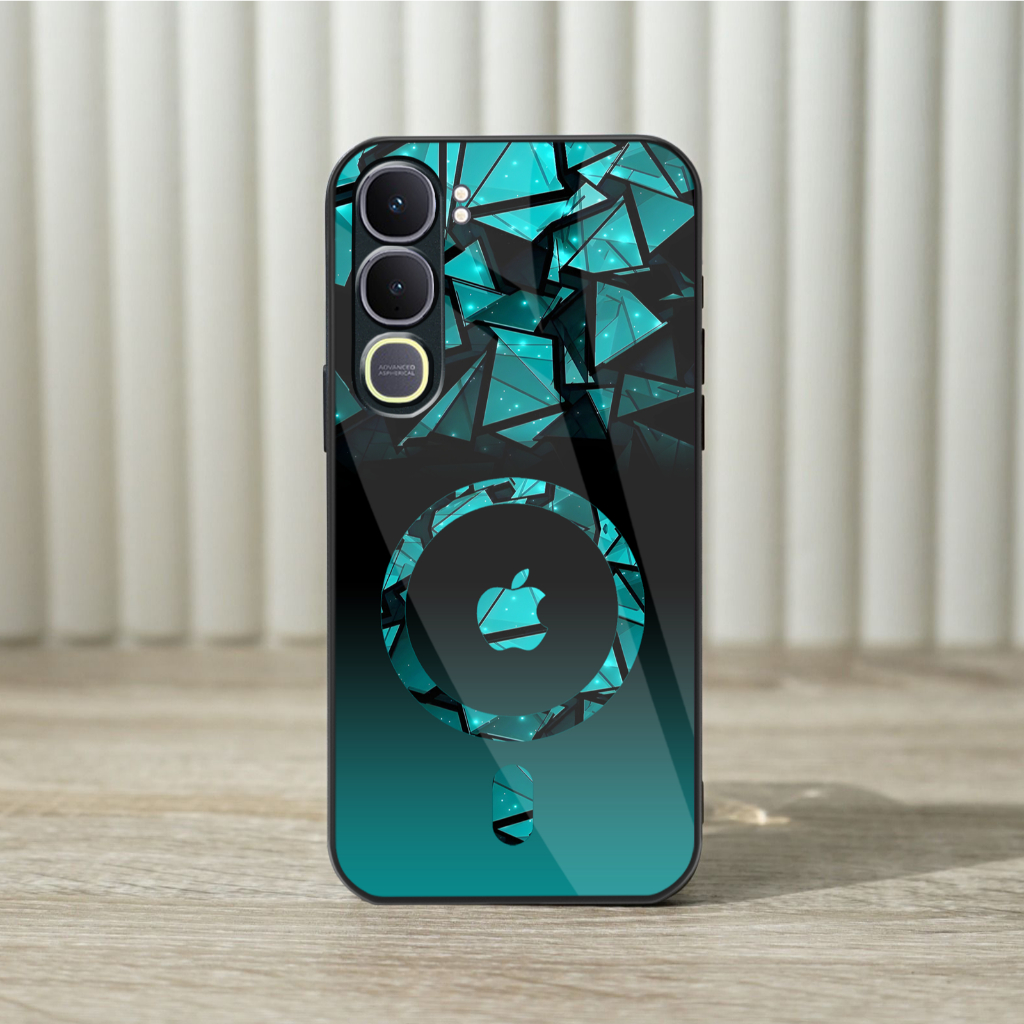 เคส Vivo Y21D Glossy Glass Softcase 2025 [SG17] เคส Vivo Y21D - เคสโทรศัพท์ Vivo Y21D - เคส Vivo Y21