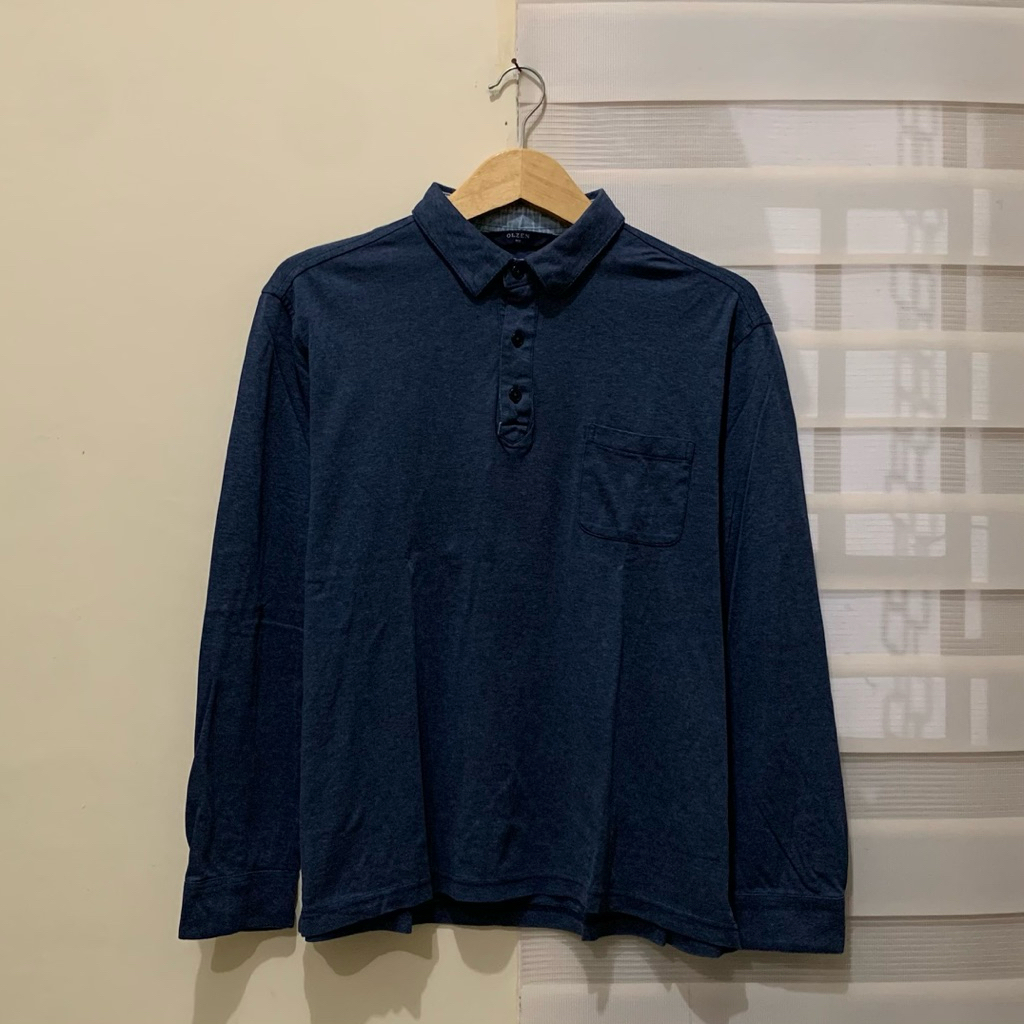 เสื้อโปโลแขนยาว OLZEN