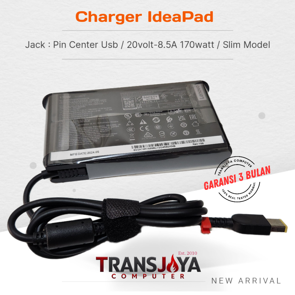 อะแดปเตอร์ชาร์จ Casan Len LOQ 15APH8 15IRH8 15IAR9 15IRX9 15IAX9