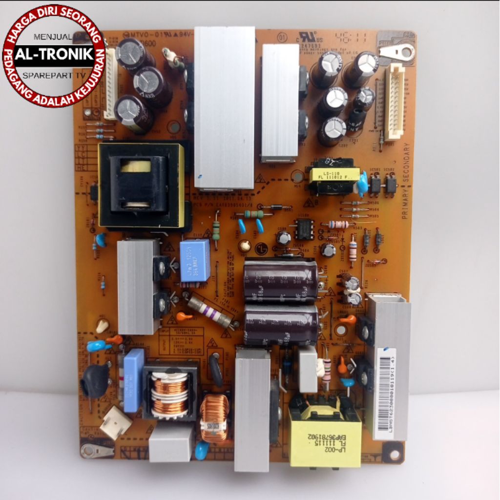 LG 32 INCH LCD TV POWER SUPPLY รุ่น 32LD330TA PSU REGULATOR POWER SUPLAY 32LD330