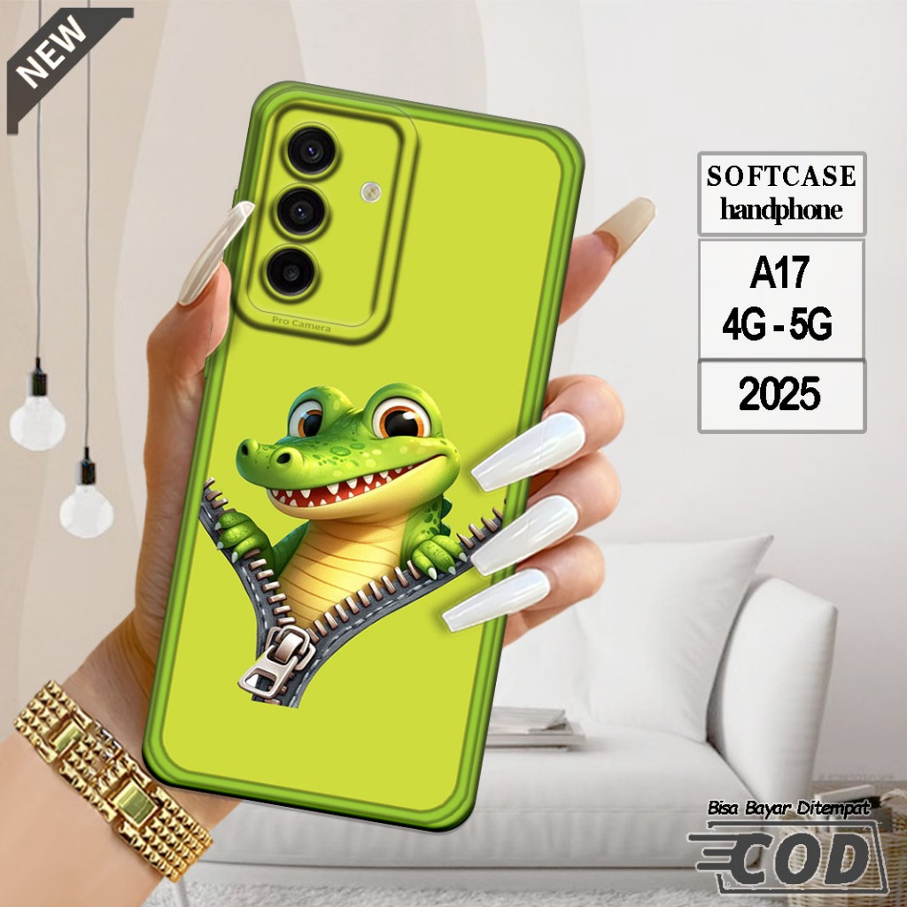 เคส Samsung Galaxy A17 5G 2025 - เคส Samsung A17 4G 2025 _ เคสซิลิโคนสีดําใสยืดหยุ่น