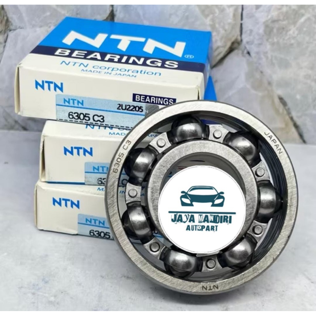 BEARING 6305 C3 NTN 6305C3NTN พร้อมฝาครอบ/OPEN
