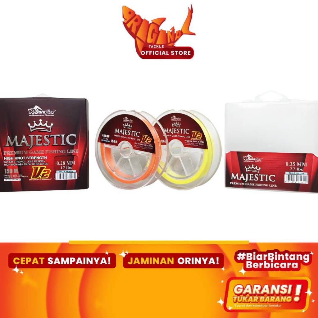 Duraking Majestic V2 Cobalt 150m 0.22 0.25 0.30 0.35 0.40 0.33 0.28