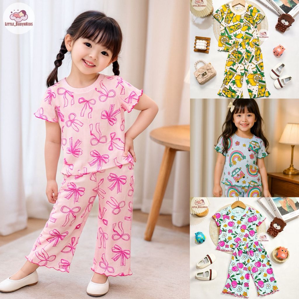 LITLEVIN - KENZIE FULLPRINT GIRLS SUIT 0 - 5 ปี