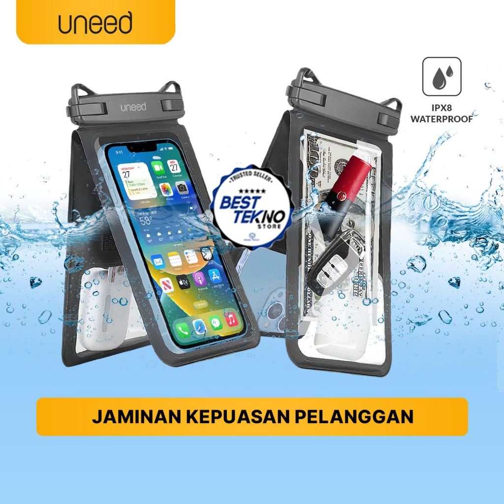 HP เคสโทรศัพท์กันน้ํา UNEED UWB103 เคสโทรศัพท์กันน้ํากระเป๋าป้องกันฝาครอบ