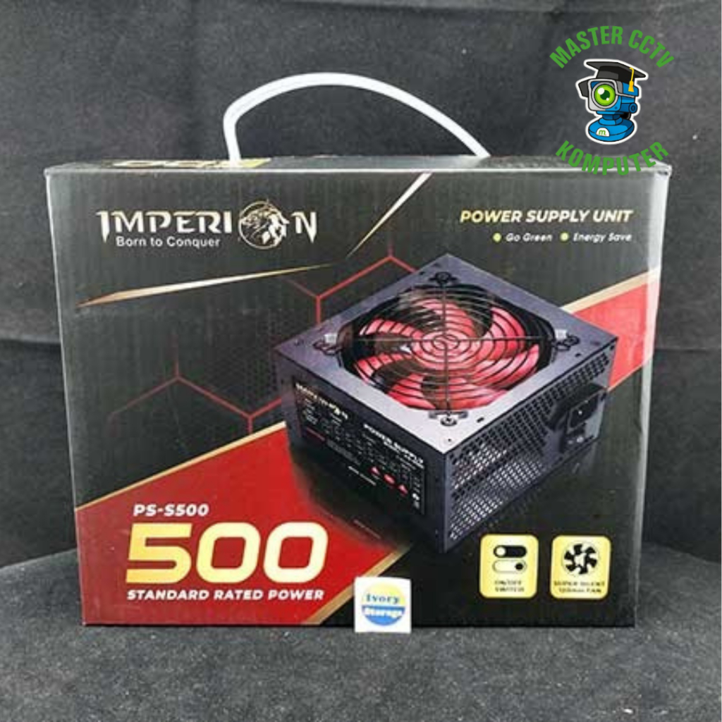 PSU Imperion Power Supply ATX 500W Full Cable PSU คอมพิวเตอร์ 500 วัตต์