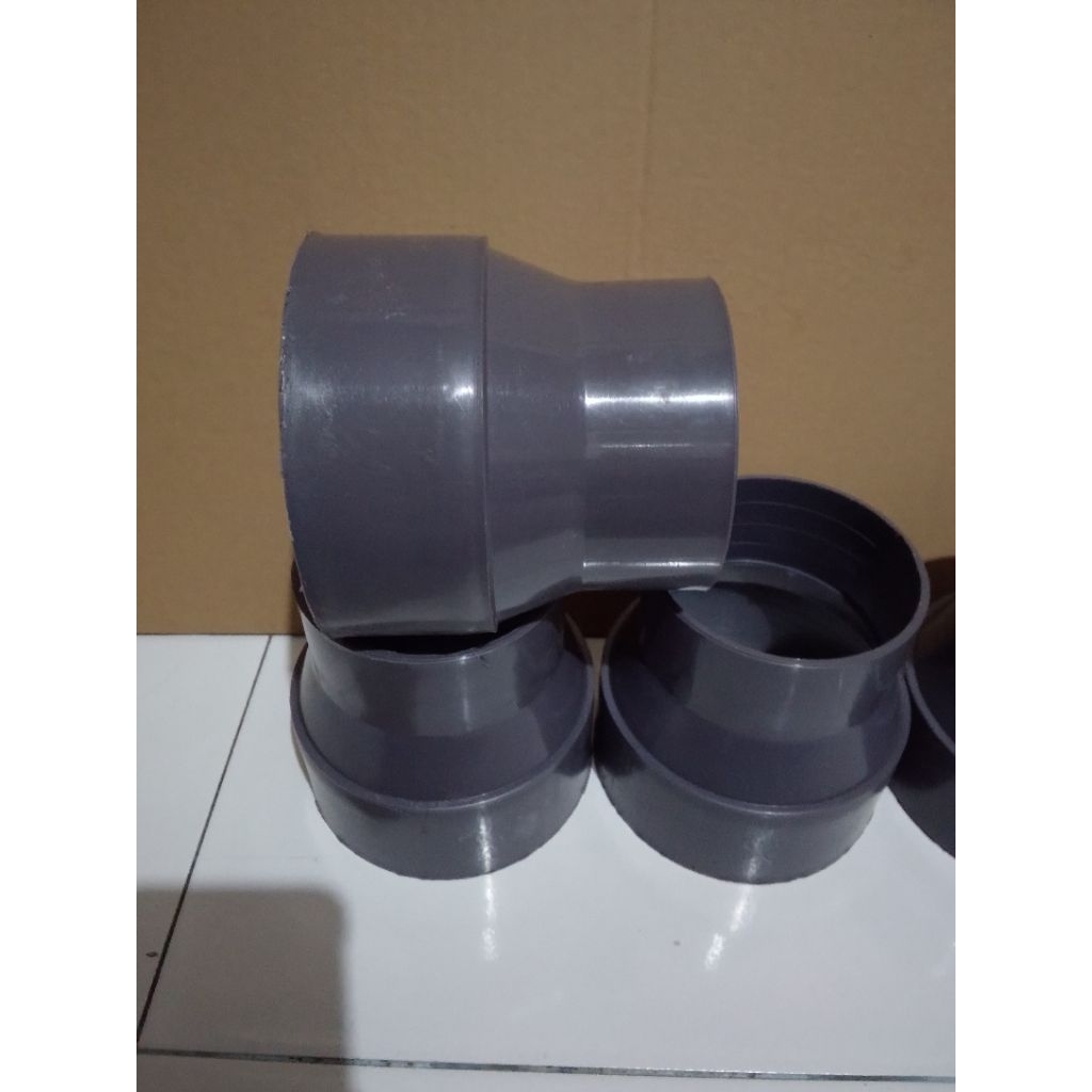 Verlop verlub 4x3 นิ้วถุงเท้า sok oversock oversok V ถุงเท้า 4x3 ลด overloop ลดการเชื่อมต่อท่อพีวีซี