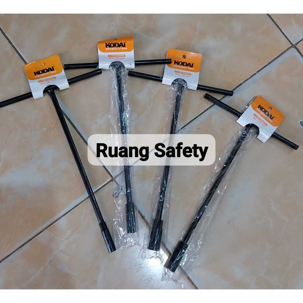 KODAI ประแจ T-Socket 8MM 10MM 12MM 14MM ประแจ T-Socket คุณภาพสูง