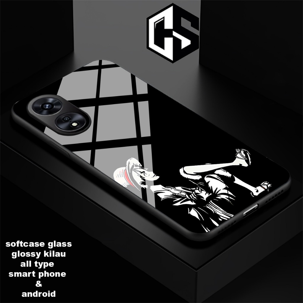 Softcase Glossy Oppo Series/ C3/Case Oppo A18 A38 A57 A77S A58 A78 A98 A60 A79 A53 A17 A17K A16 A54