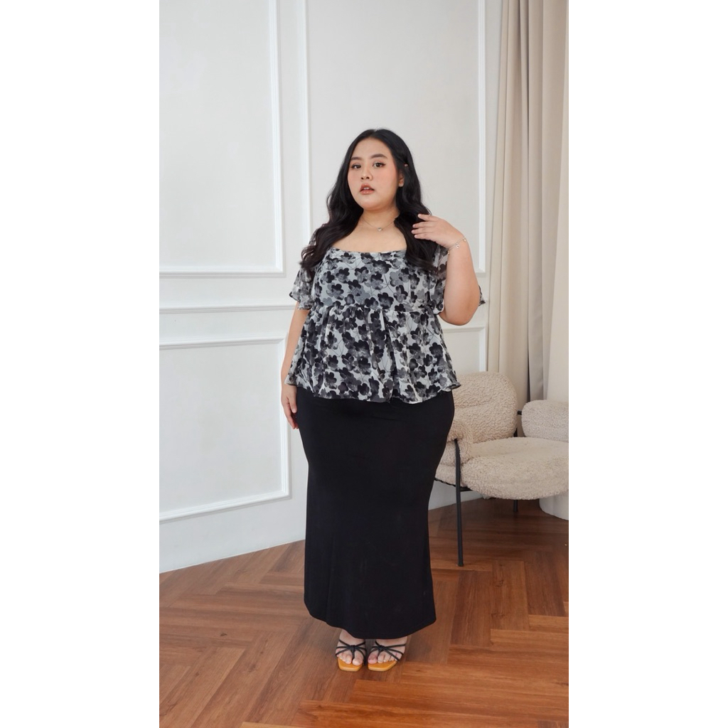 Tica Top // เสื้อลายดอกไม้จัมโบ้