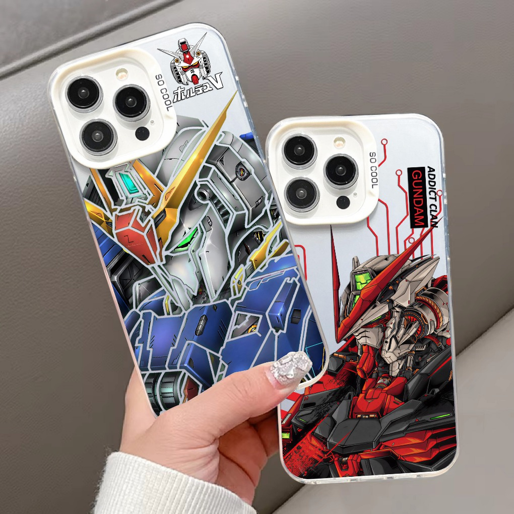 [G07] GUNDAM เคสมันวาวสําหรับ OPPO A3 A3X A5i A5 PRO A3S A5S A1K A12 A7 A15 A15S A16 A16E A17 A18 A3