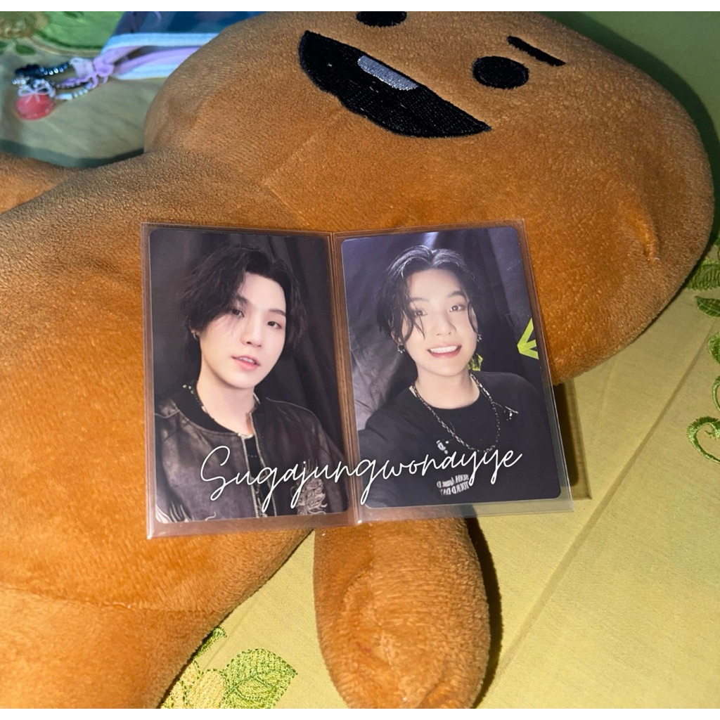 (ซื้อ 2 แถม 1 ชิ้นอย่างเป็นทางการ) BTS Yoongi Photocard อย่างเป็นทางการ || น้ําตาลของชูก้า || Agustd
