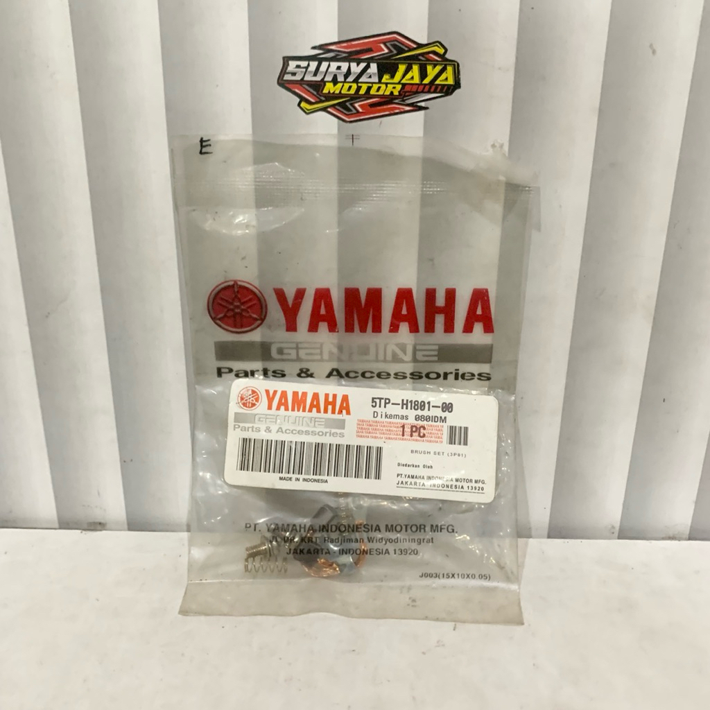 ชุดแปรง / STARTER CHARCOAL Jupiter Z New Vega R new Mio J GT M3 Nmax Byson F1ZR Byson | 5TP-H1801-00