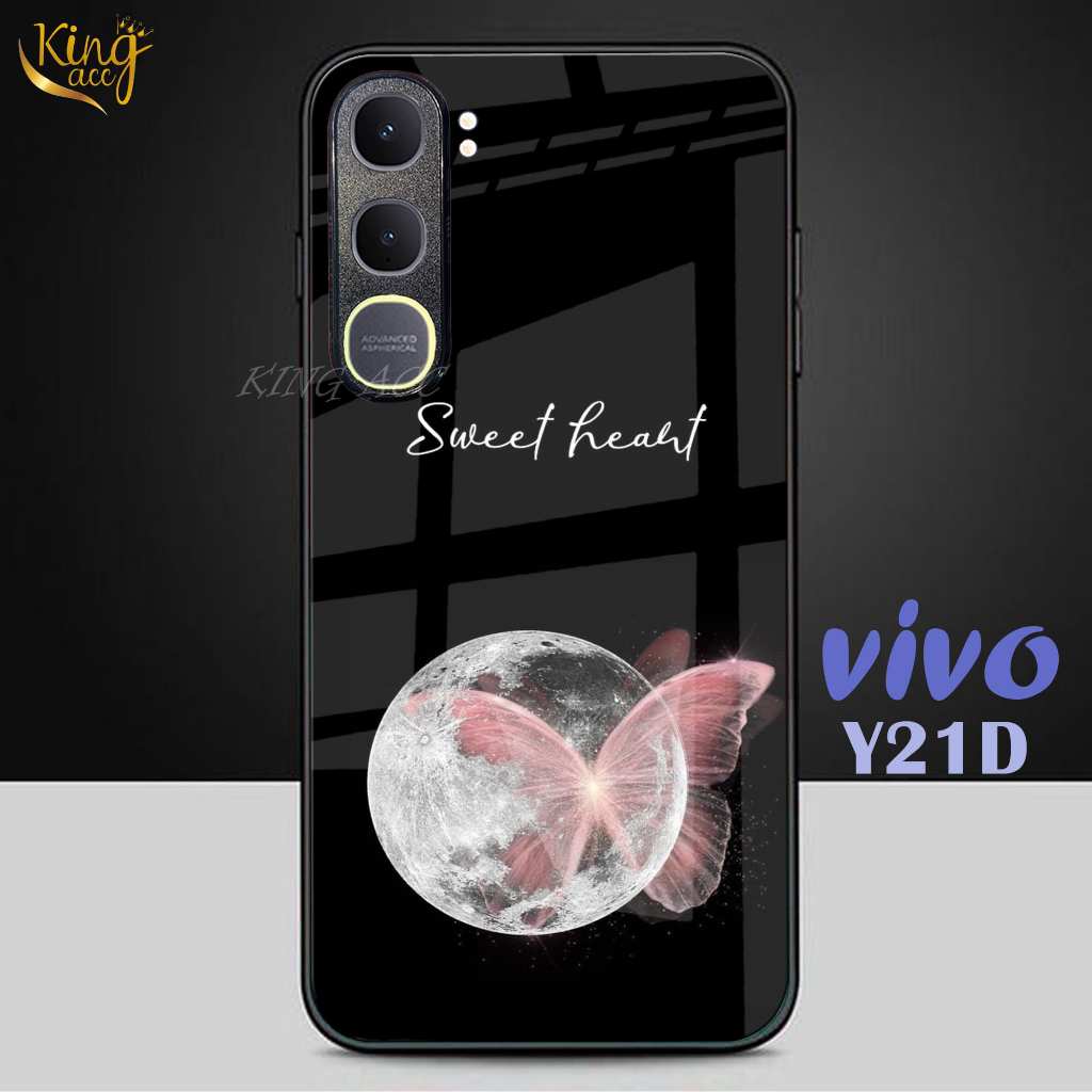 HP Glitter Glass เคสโทรศัพท์สําหรับ Vivo Y21D Y31 - Vivo Y21D Y31 เคสโทรศัพท์ - K121