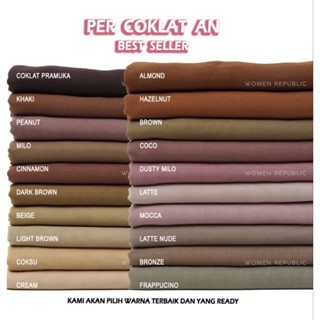 Bella Square mix 10 สี / Bella square Hijab / Bella Hijab