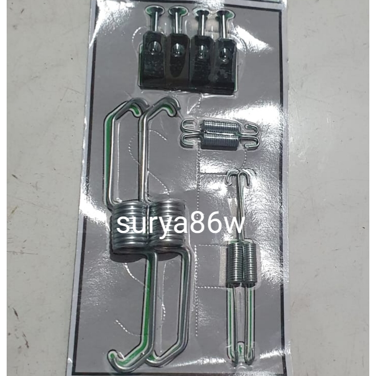 ชุดสปริงเบรกหลัง: 14 ชิ้น ISUZU TRAGA 4JA1L