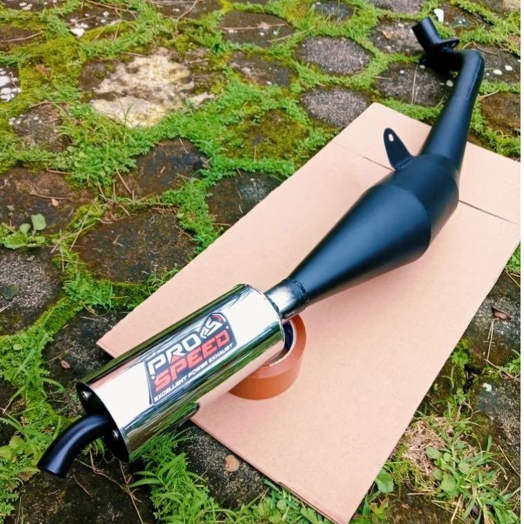 ท่อไอเสีย Prosped Fizr Force1 F1zr F1 Yamaha Alfa Y100 bel100 mate111 มาตรฐาน Racing ไอเสีย