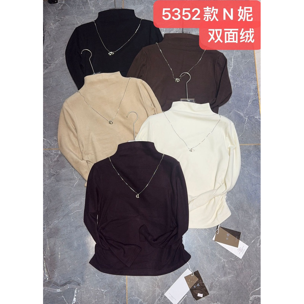 เสื้อเบลาส์แขนสุดเก๋และพรีเมี่ยมที่สุด GZ5352