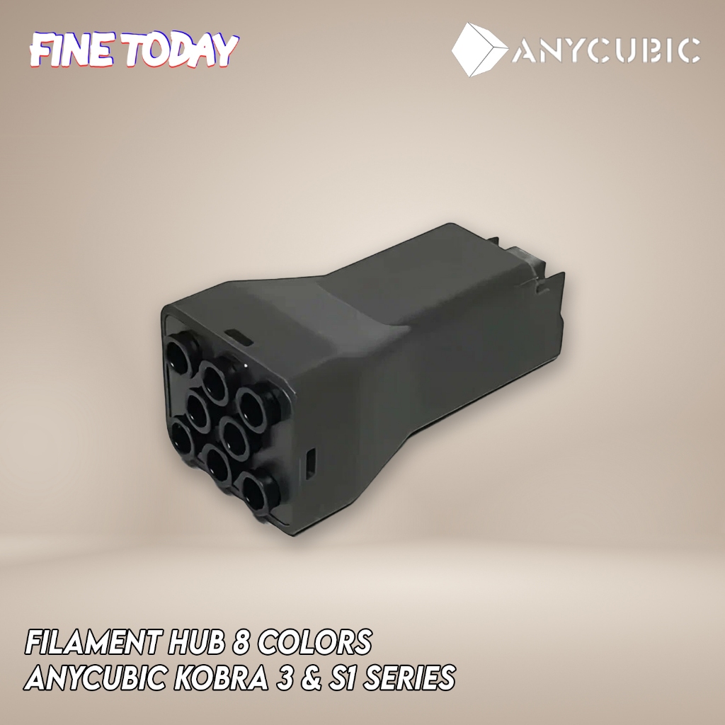 Anycubic อะไหล่ Filament Hub 8 สีสําหรับ Kobra 3 V2 & Kobra S1 Combo
