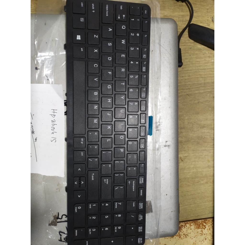 แป้นพิมพ์แล็ปท็อป hp zbook 15 มือสอง ปกติเหมือนใหม่