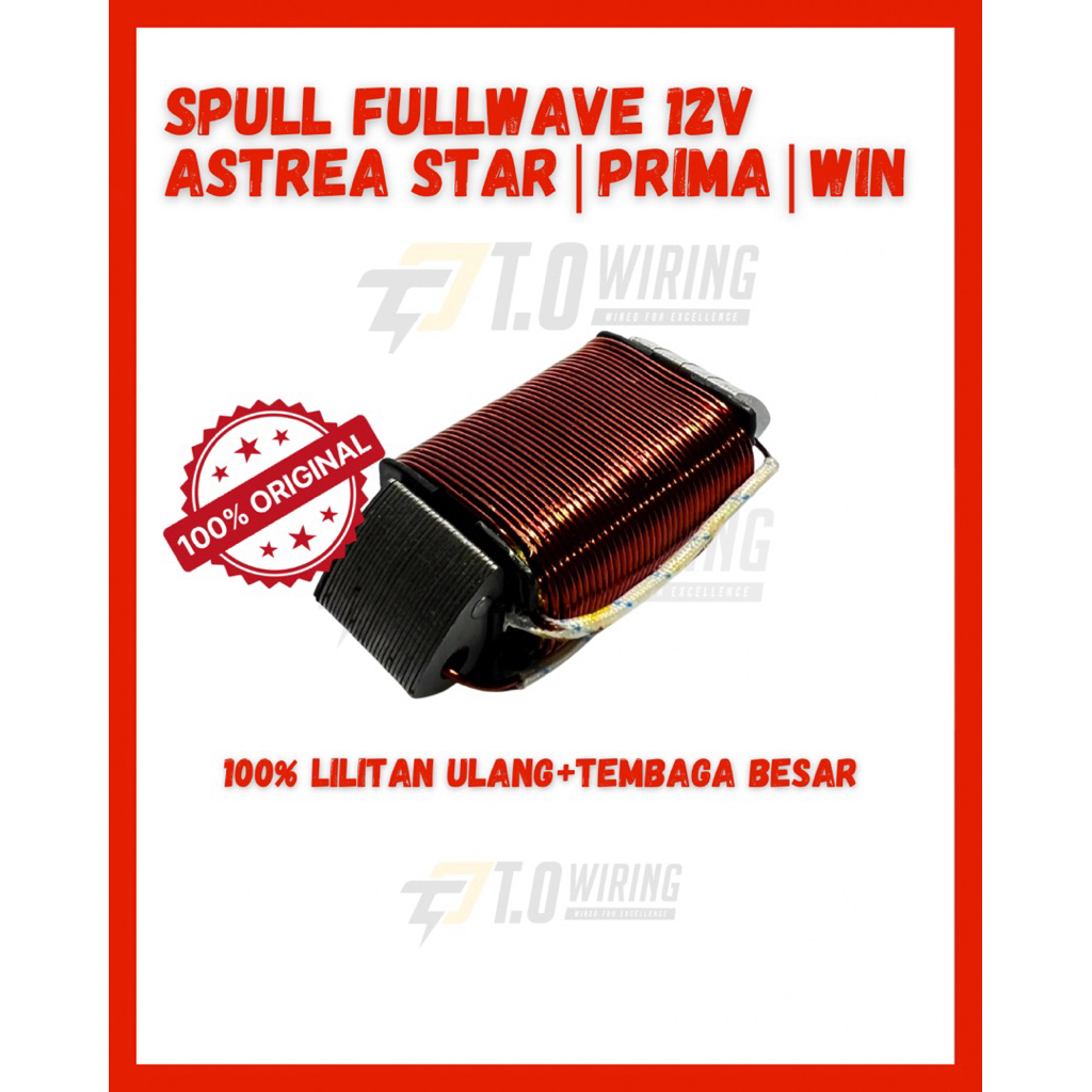 HONDA WIN FULLWAVE 12v SPULL|SPULL HONDA WIN/ASTREA PRIMA/STAR