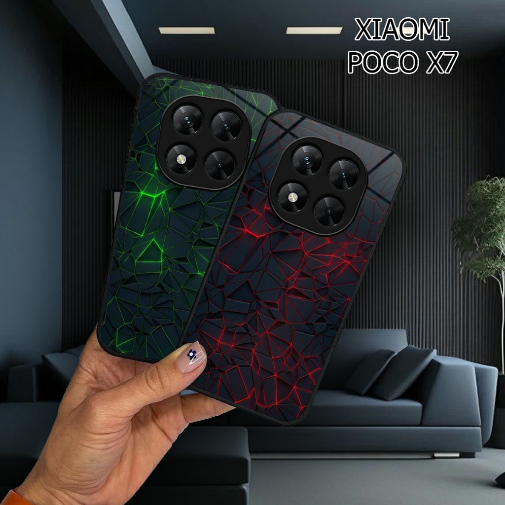 Softcase Hp POCO X7 [E1727] เคส Kaca POCO X7 - เคสซิลิโคน POCO X7 - Softcase Hp Protector