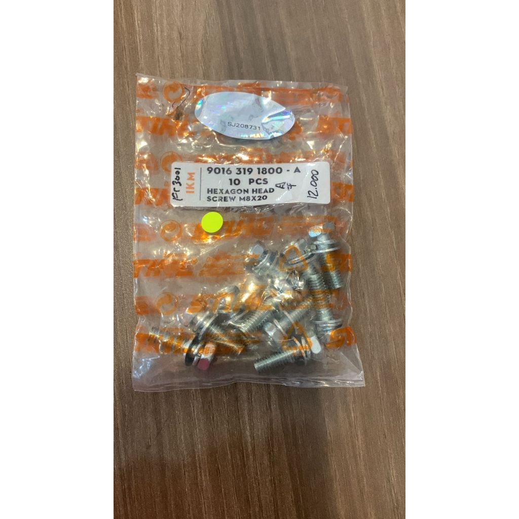 สกรูหัว HeXagon M8X20 FR 3001 STIHL ORIGINAL